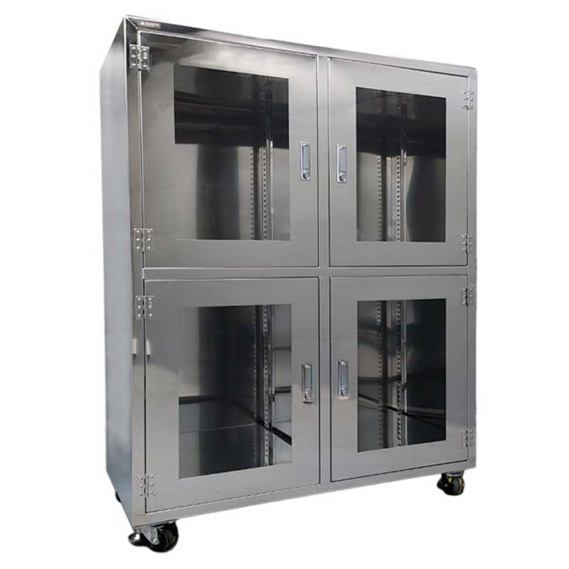 S-07 Four Door Stainless Storage Cabinet