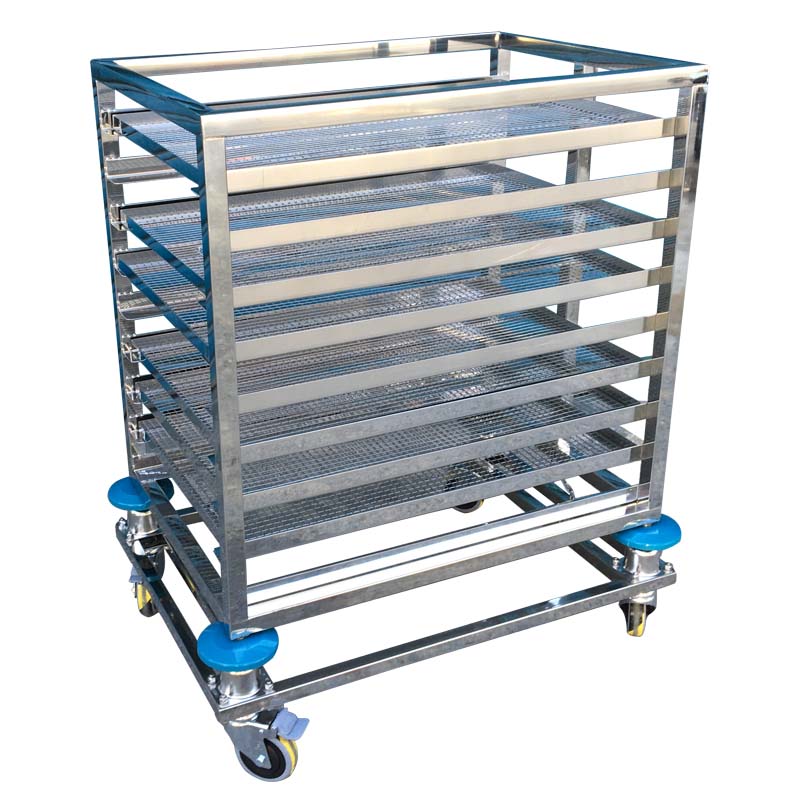 C-34 Pallet shock-absorbing trolley