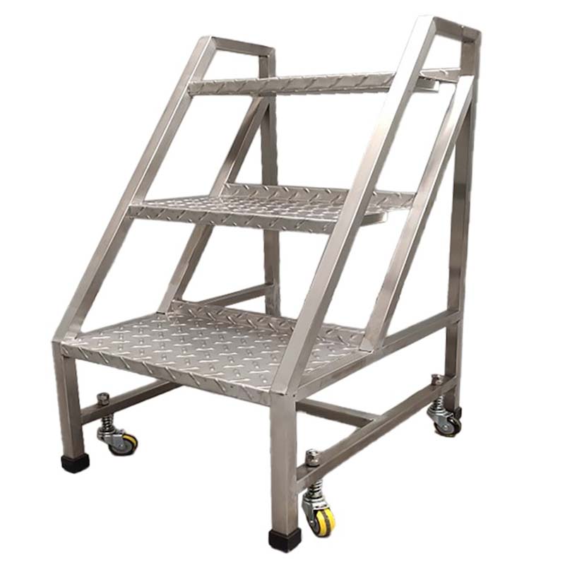 O-04 Mobile weight fixed step ladder