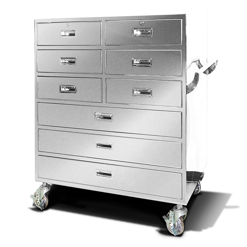 S-04 Stainless Steel Drawer Trolley