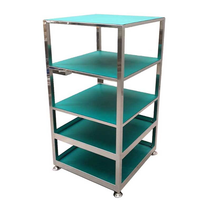 S-09 Storage 5 Tier stainless steel working table
