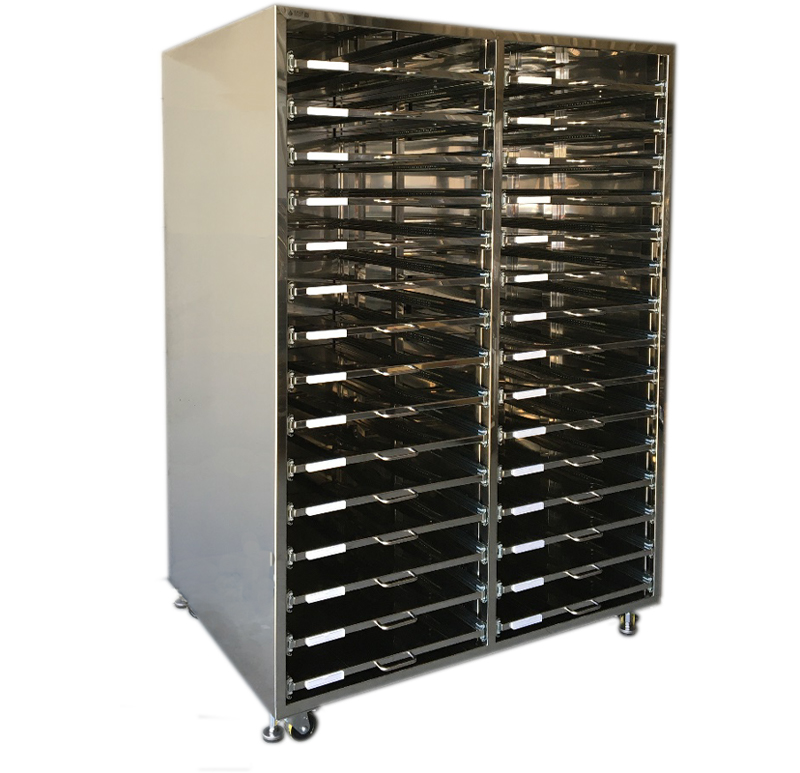 S-07 Four Door Stainless Storage Cabinet