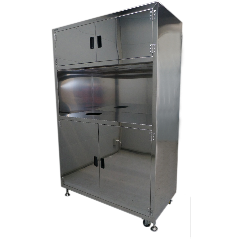 S-08 Stainless Steel 4 Drawer cart